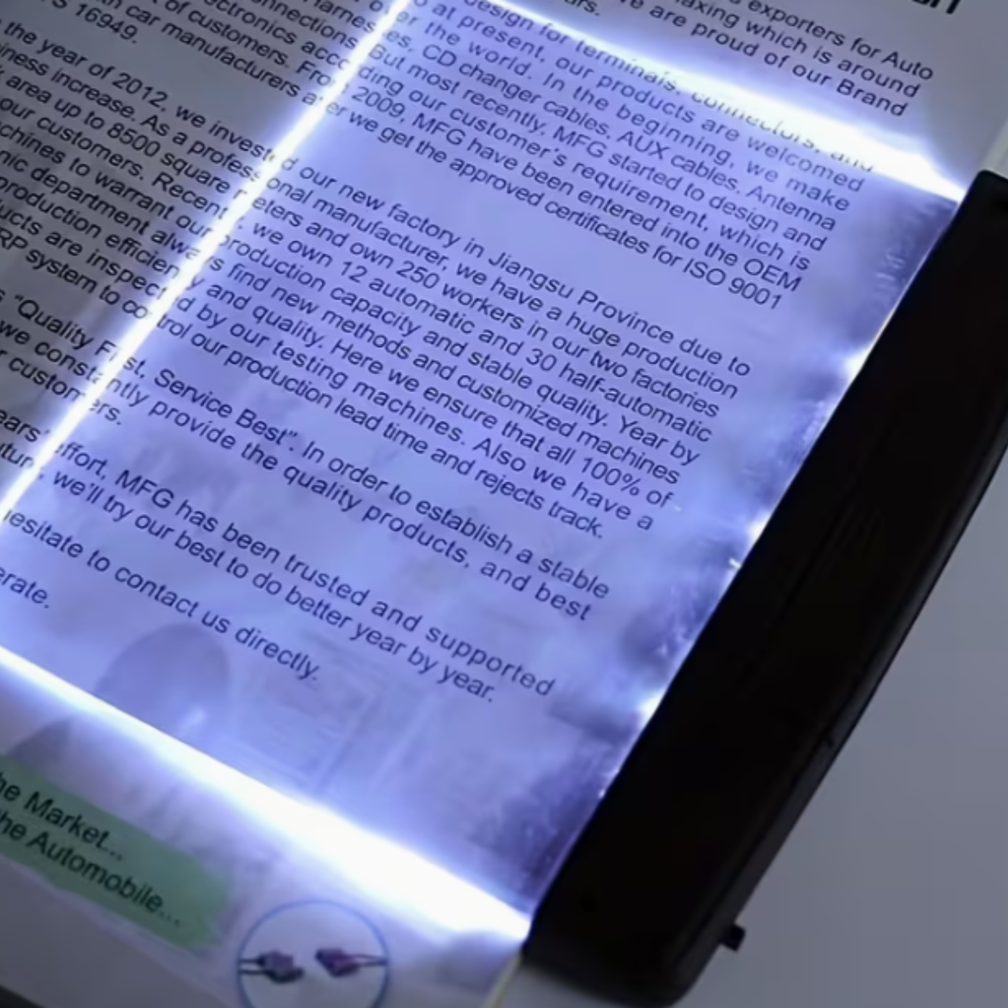 LED Clip Reading Light